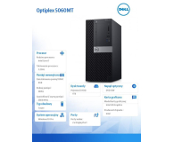 DELL Optiplex 5060MT i7/8GB/1000GB HDD/Intel HD Graphics/W10P Czarny - 1383699 - zdjęcie 2